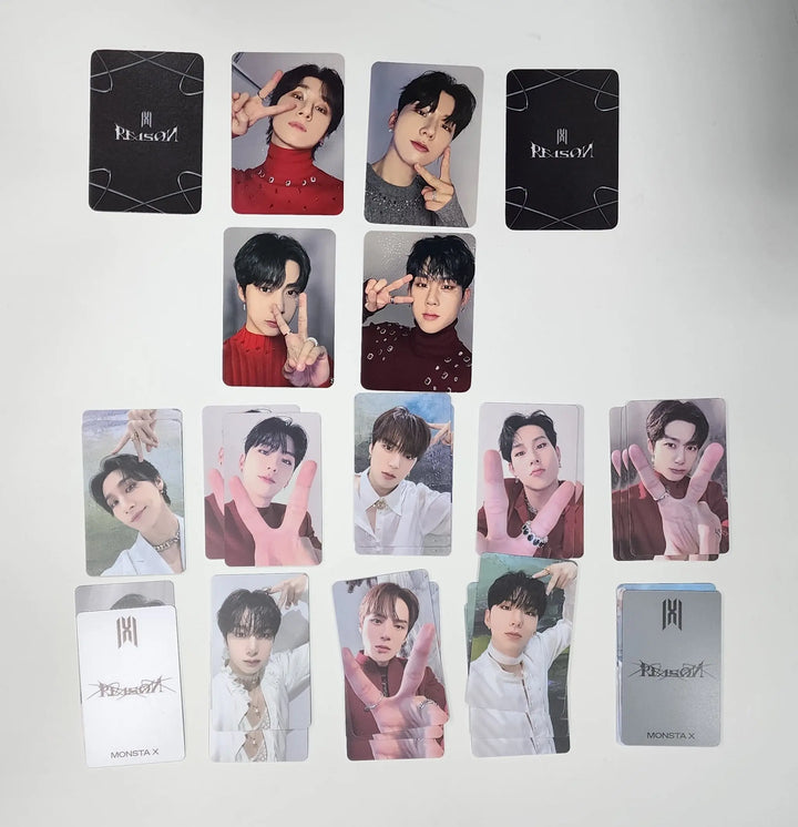 MONSTA X "REASON" - Soundwave Lucky Draw Event Photocard - HALLYUSUPERSTORE