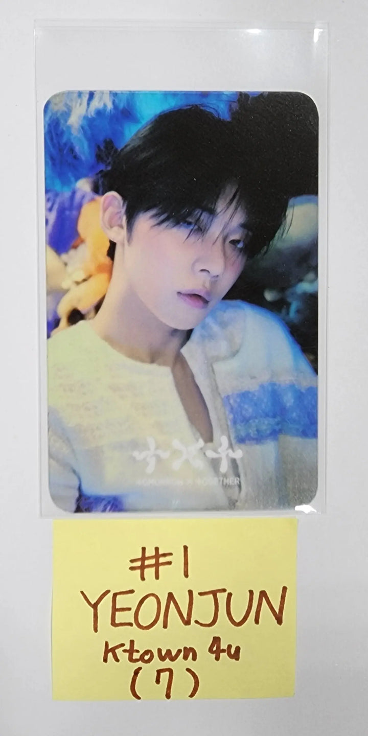 TXT ‘The Name Chapter: TEMPTATION’ - Ktown4U Pre-Order Benefit Transparent PVC Photocard - HALLYUSUPERSTORE