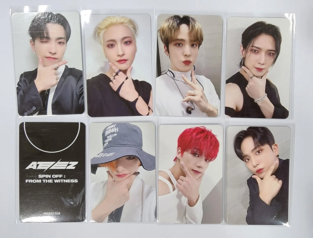 Ateez 'SPIN OFF : FROM THE WITNESS' - Makestar Fansign Event Photocard Round 2 [Poca Album] - HALLYUSUPERSTORE