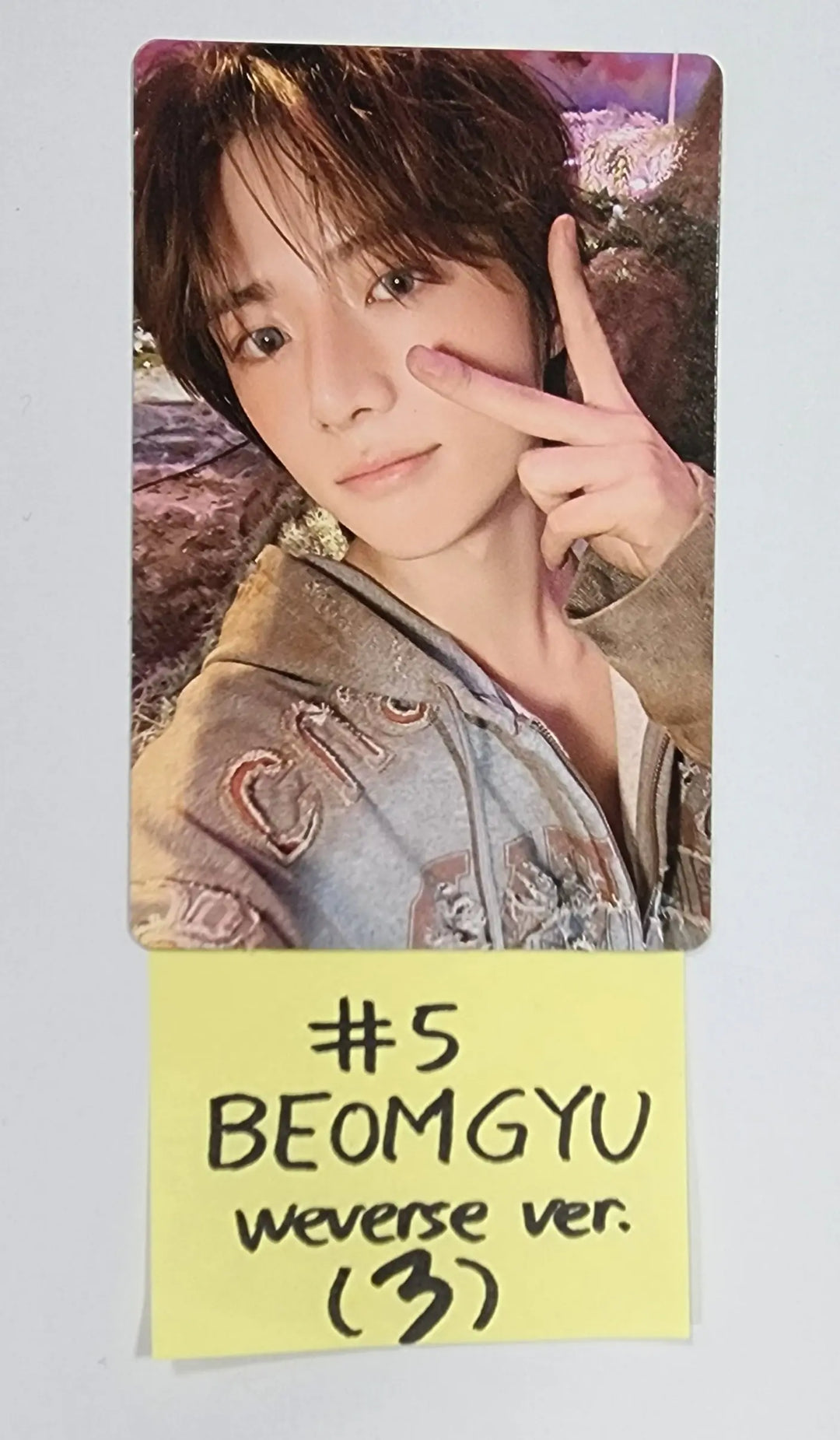 TXT ‘The Name Chapter: TEMPTATION’ - Official Photocard [Weverse Albums Ver] - HALLYUSUPERSTORE