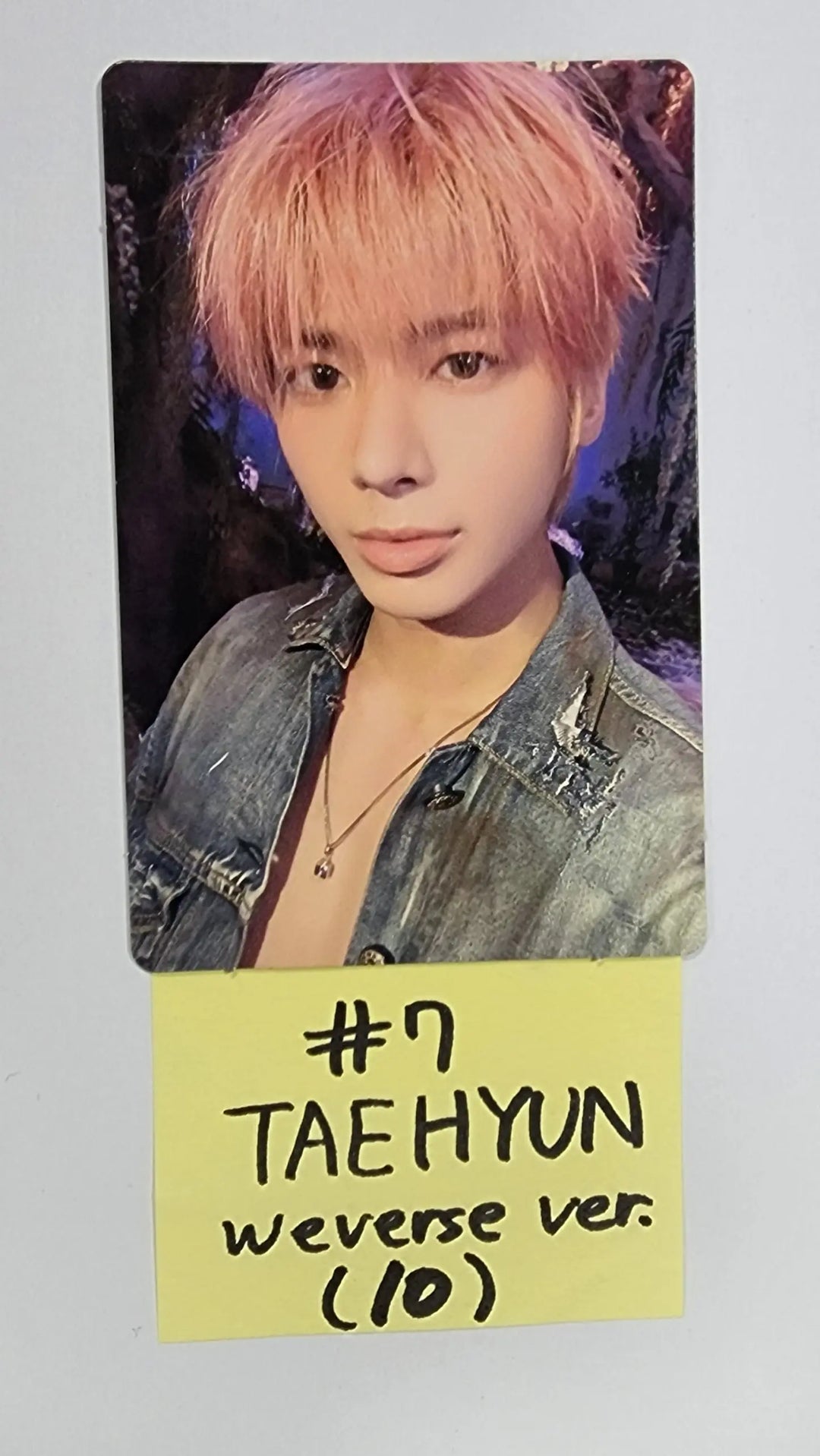 TXT ‘The Name Chapter: TEMPTATION’ - Official Photocard [Weverse Albums Ver] - HALLYUSUPERSTORE