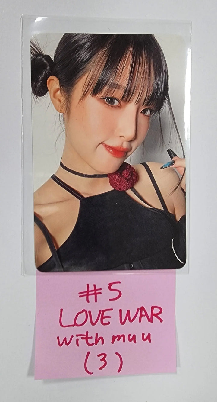 YENA "Love War" - Withmuu Fansign Event Photocard - HALLYUSUPERSTORE