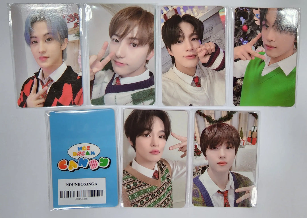 NCT DREAM "Candy" Winter Special Mini Album - Smtown &amp; Store Unboxing Event Photocard - HALLYUSUPERSTORE