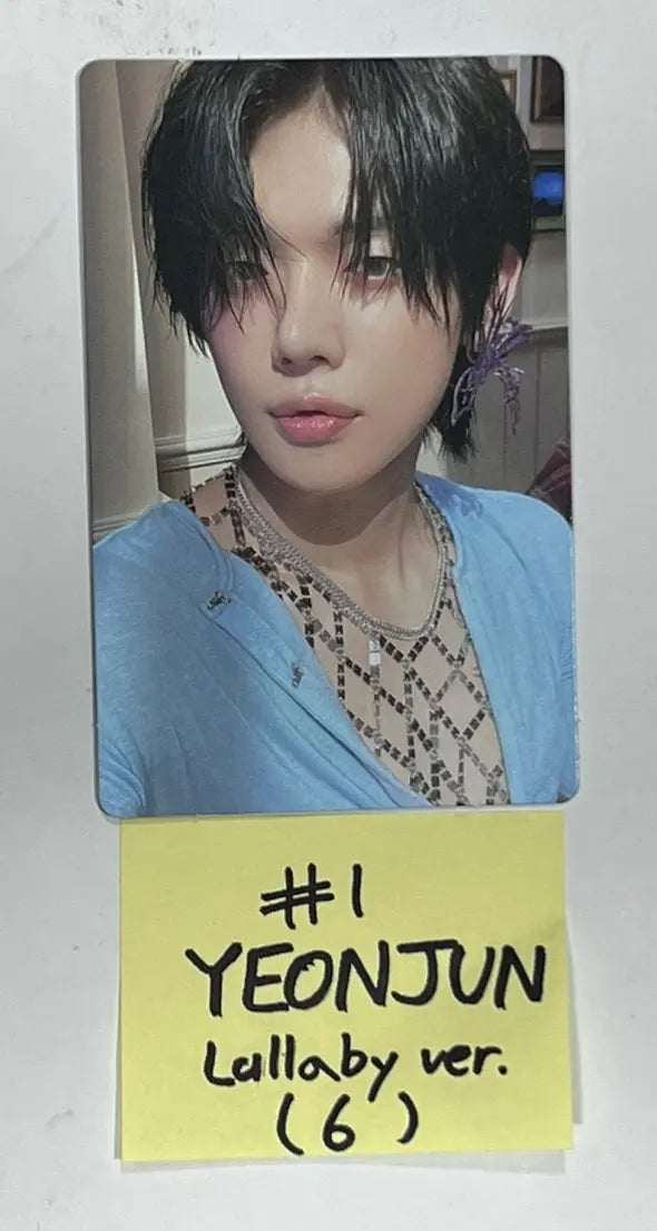TXT ‘The Name Chapter: TEMPTATION’ - Official Photocard, Postcard [Lullaby Ver.] - HALLYUSUPERSTORE