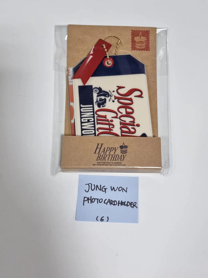 Jungwon (of ENHYPEN) - Happy Birth Day Photo Card Holder - HALLYUSUPERSTORE