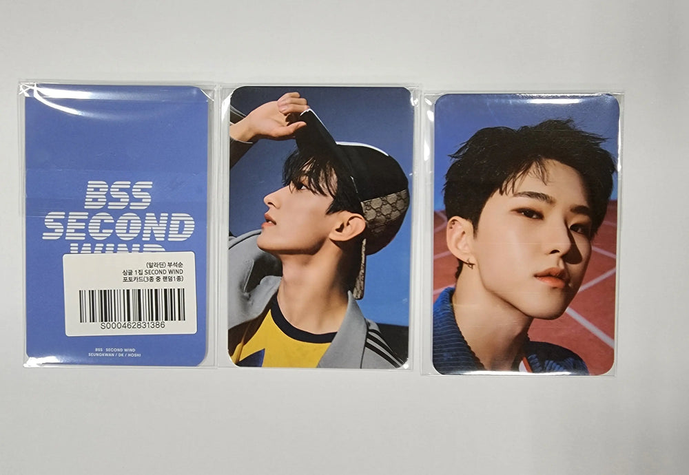 BSS (Of SEVENTEEN) 'SECOND WIND' 1st Single Album - Aladin Pre-Order Benefit Photocard - HALLYUSUPERSTORE
