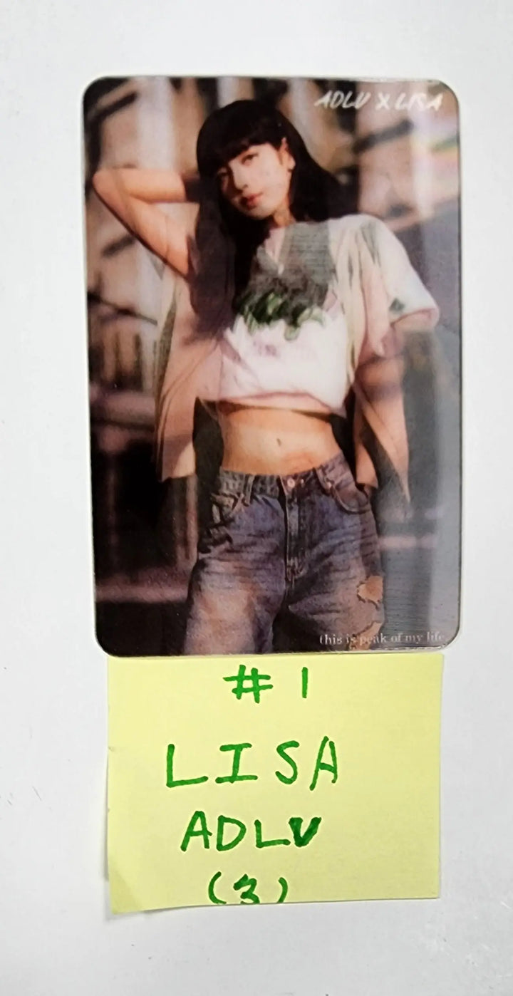 Lisa (of Blackpink) - ADLV Event Lenticular Photocard - HALLYUSUPERSTORE