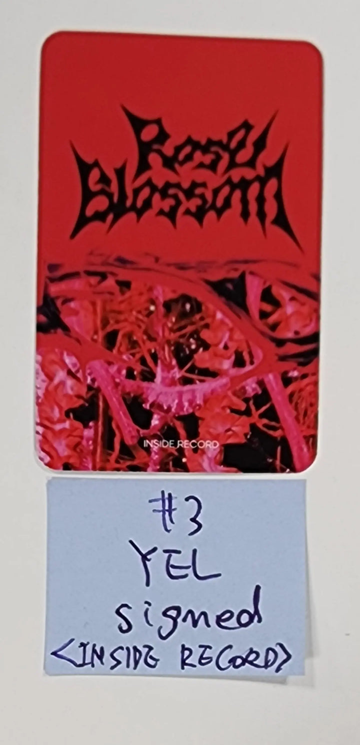 H1-KEY "Rose Blossom" Mini 1st - Hand Autographed(Signed) Photocard - HALLYUSUPERSTORE