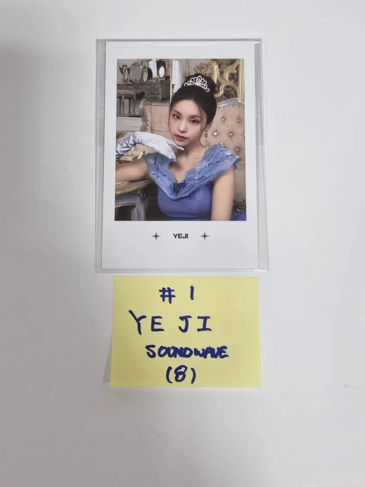 ITZY "Wonder World" The 2nd Fan Meeting - Soundwave Event Polaroid Type Photocard - HALLYUSUPERSTORE