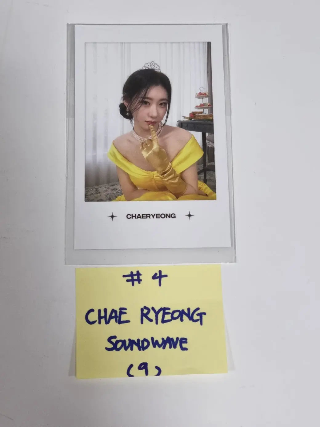 ITZY "Wonder World" The 2nd Fan Meeting - Soundwave Event Polaroid Type Photocard - HALLYUSUPERSTORE