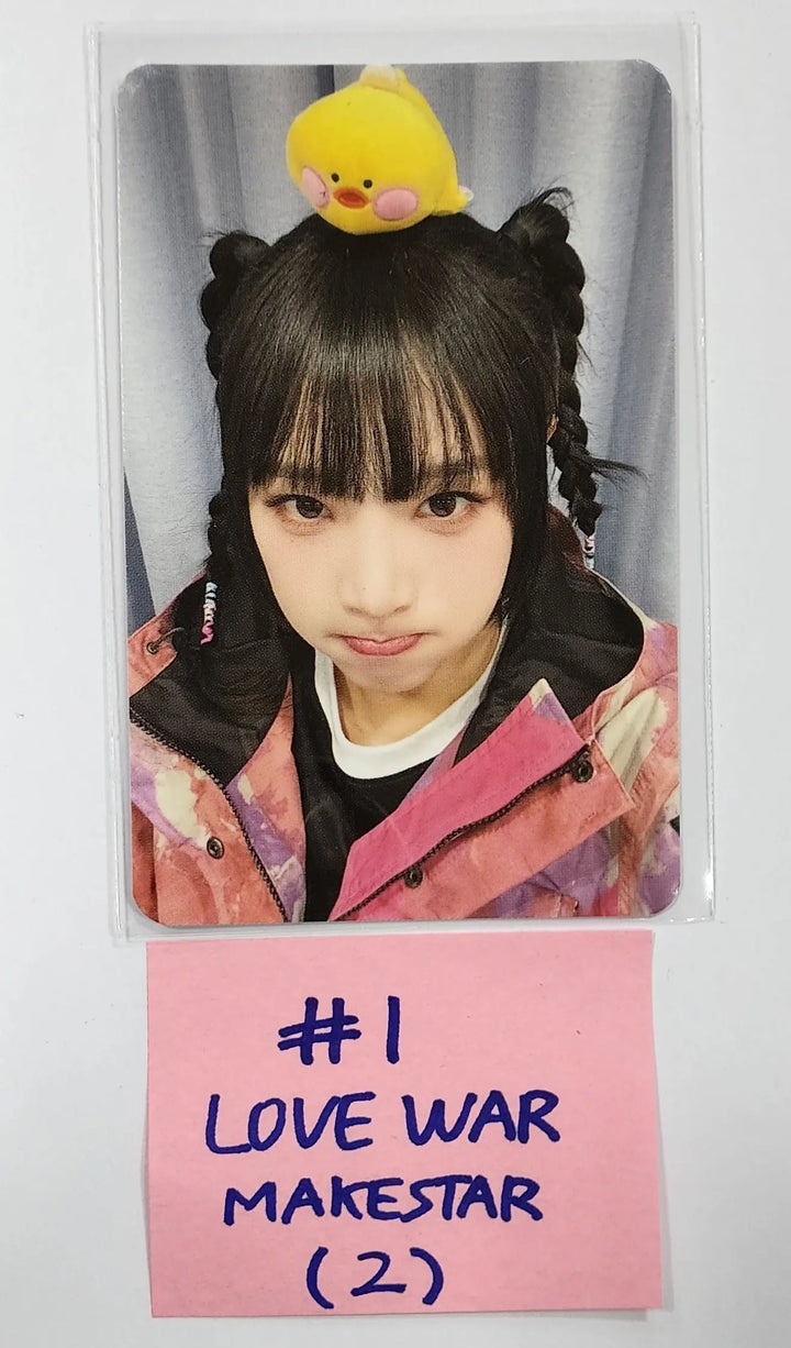 YENA "Love War" - Makestar Fansign Event Photocard [Poca Album] - HALLYUSUPERSTORE