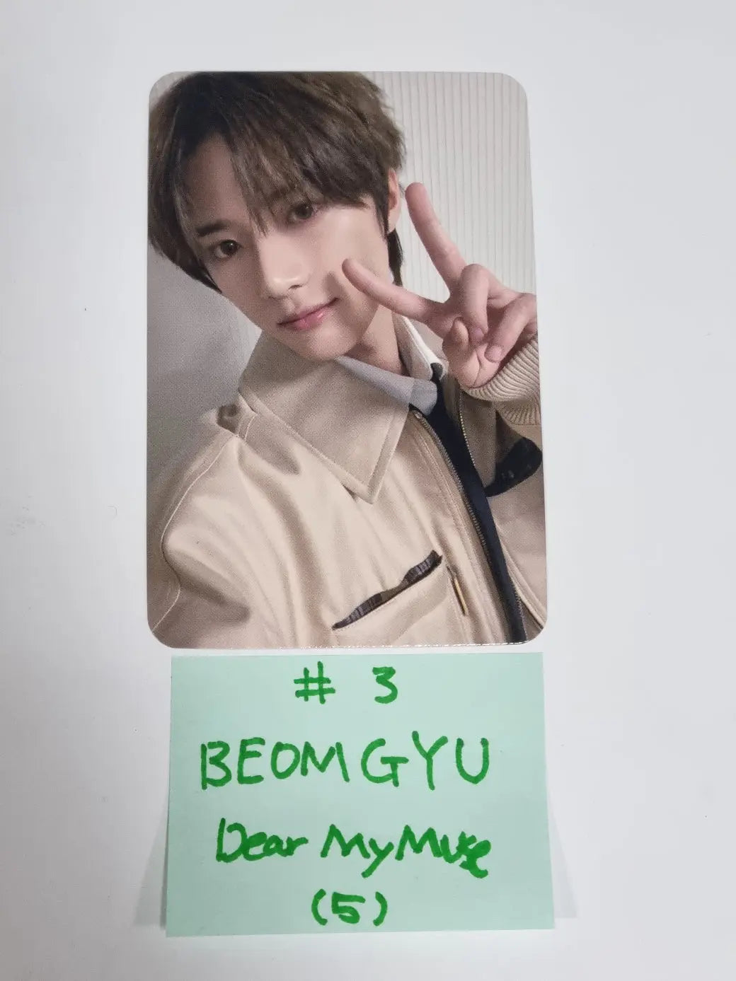 TXT ‘The Name Chapter: TEMPTATION’ - Dear My Muse Fansign Event Photocard - HALLYUSUPERSTORE