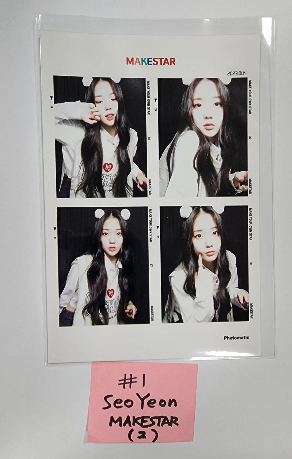 TripleS  "ASSEMBLE" - Makestar Fansign Event 4 Cut Photo - HALLYUSUPERSTORE