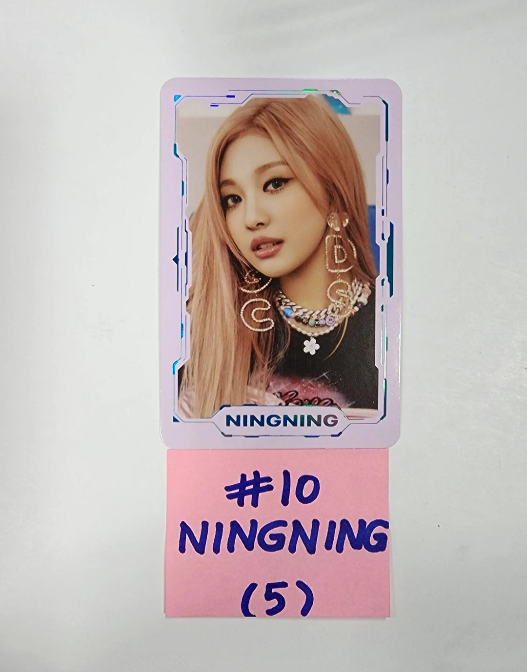Aespa "Girls" Ver.2 - SMTOWN &amp; STORE Trading photocard - HALLYUSUPERSTORE