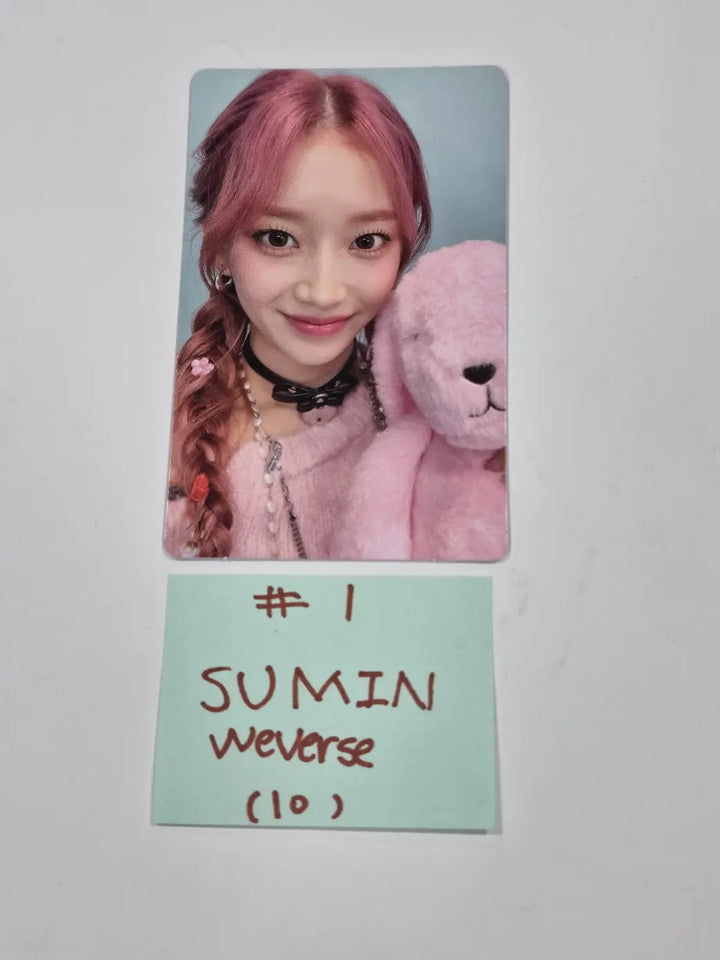 StayC "Teddy Bear" - Weverse Shop Pre-Order Benefit Photocard, Lenticular Photo - HALLYUSUPERSTORE