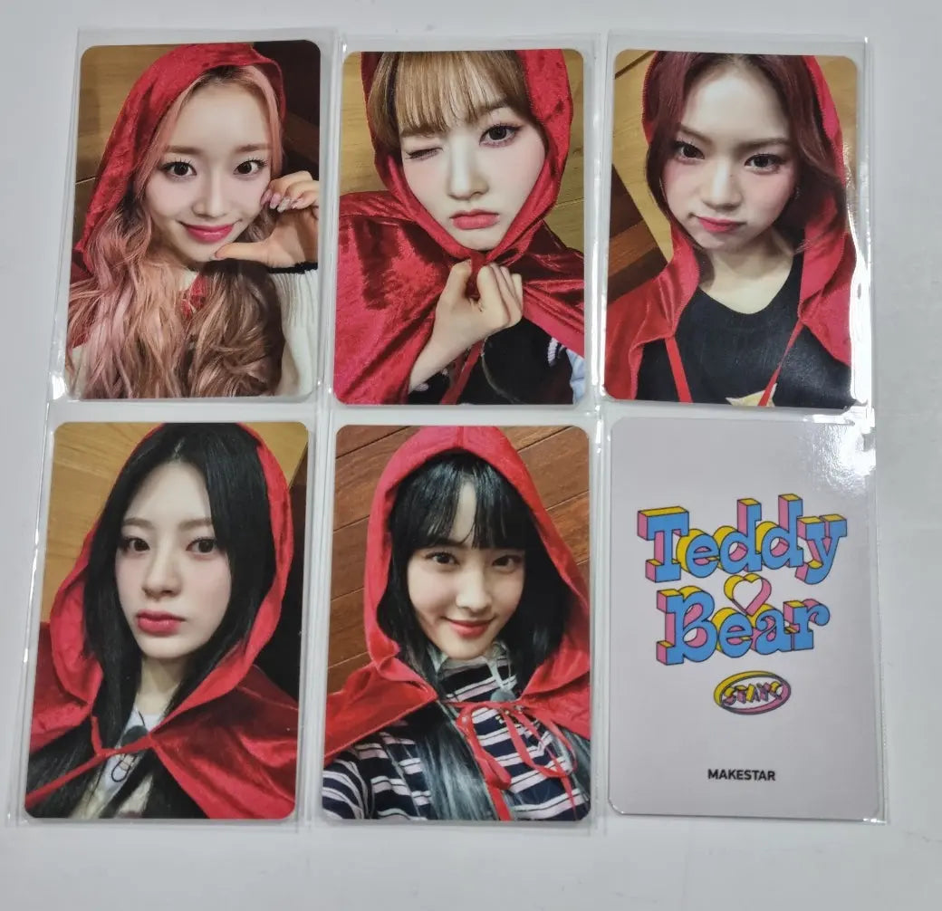 StayC "Teddy Bear" - Makestar Pre-Order Benefit Photocard - HALLYUSUPERSTORE