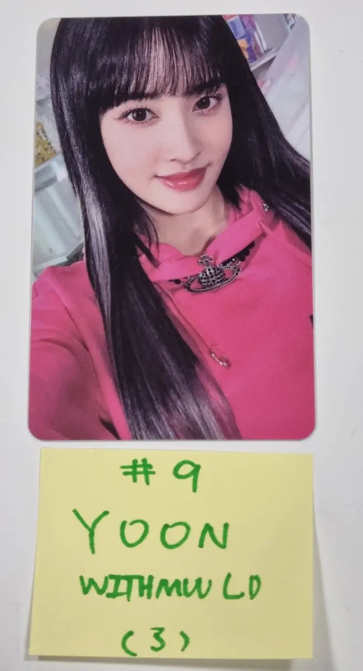 StayC "Teddy Bear" - Withmuu Lucky Draw Event PVC Photocard - HALLYUSUPERSTORE