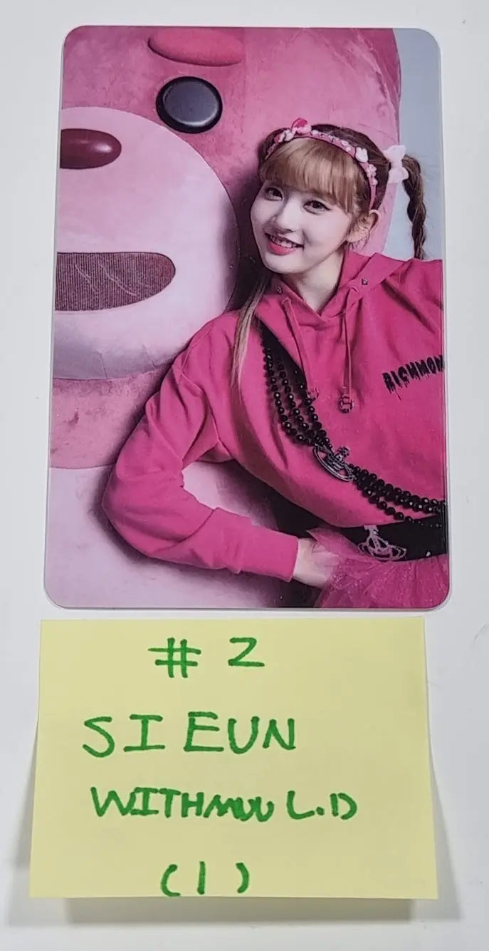 StayC "Teddy Bear" - Withmuu Lucky Draw Event PVC Photocard - HALLYUSUPERSTORE