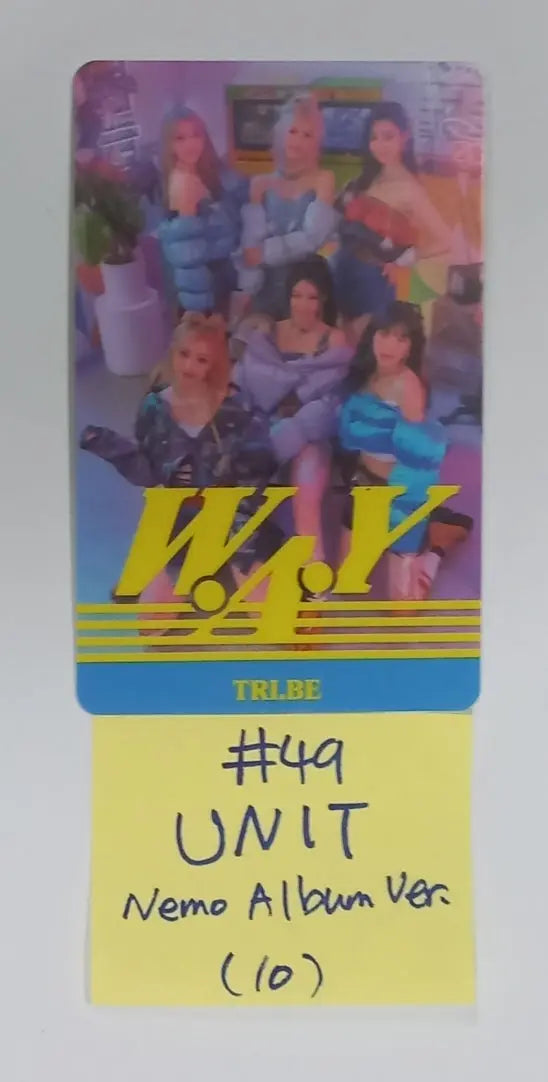 TRI.BE " W.A.Y" - Official Photocard [Nemo Album Ver.] - HALLYUSUPERSTORE