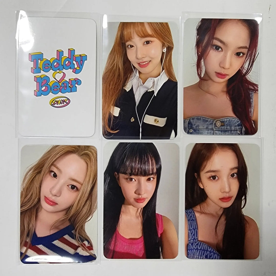 StayC "Teddy Bear" - Kpop Merch Pre-Order Benefit Photocard - HALLYUSUPERSTORE