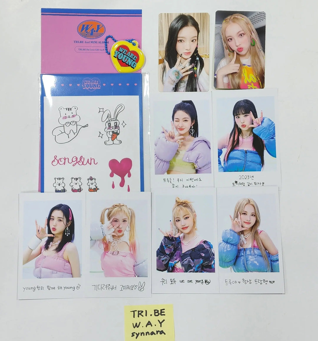 TRI.BE "W.A.Y" - Synnara Fansign Event Winner [TRI.BE Da Loca] Gift ver.5 - HALLYUSUPERSTORE