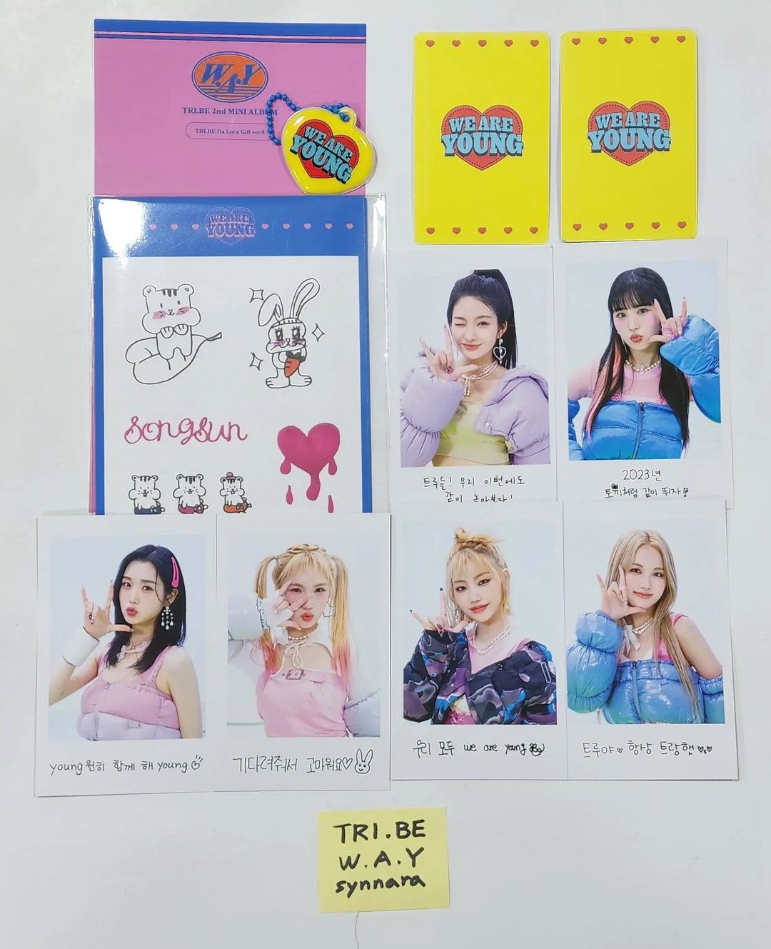 TRI.BE "W.A.Y" - Synnara Fansign Event Winner [TRI.BE Da Loca] Gift ver.5 - HALLYUSUPERSTORE
