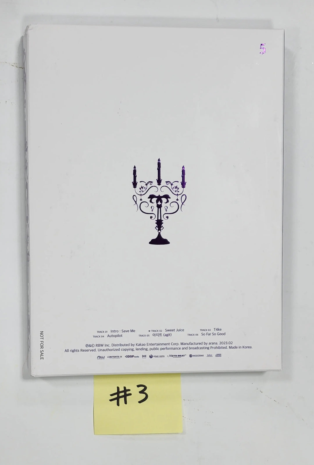 PURPLE KISS "Cabin Fever" - Hand Autographed(Signed) Promo Album - HALLYUSUPERSTORE