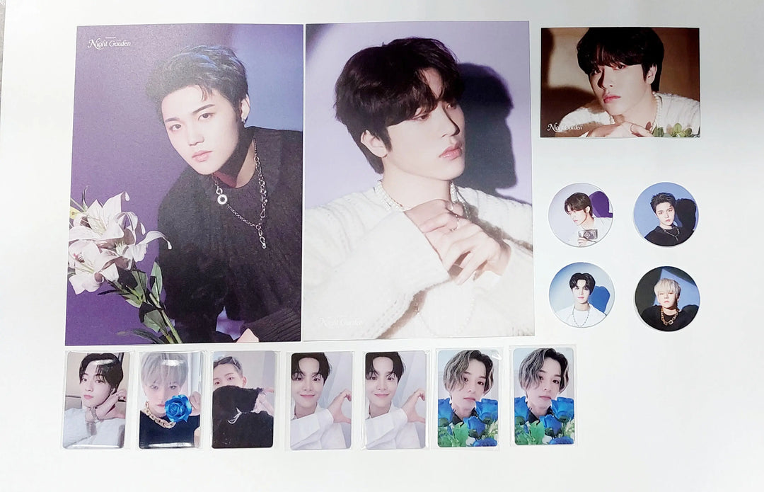 Treasure "Night Garden" - Kpop Merch Pop-Up MD Lucky Draw Event PVC Photocard - HALLYUSUPERSTORE