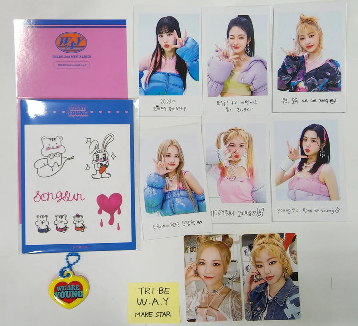 TRI.BE "W.A.Y" - Makestar Fansign Event Winner [TRI.BE Da Loca] Gift ver.5 - HALLYUSUPERSTORE