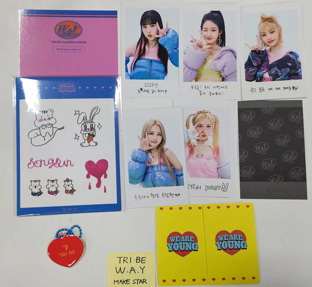 TRI.BE "W.A.Y" - Makestar Fansign Event Winner [TRI.BE Da Loca] Gift ver.5 - HALLYUSUPERSTORE