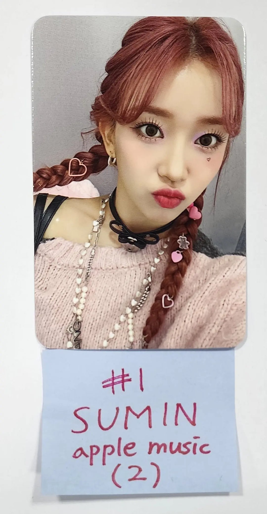 StayC "Teddy Bear" - Apple Music Fansign Event Photocard [Digipack Ver] - HALLYUSUPERSTORE