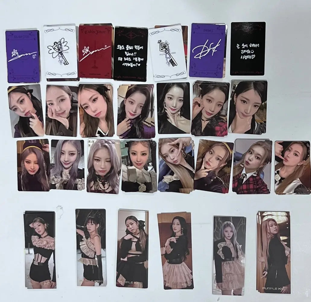 PURPLE KISS "Cabin Fever" - Official Photocard, Door Photocard - HALLYUSUPERSTORE