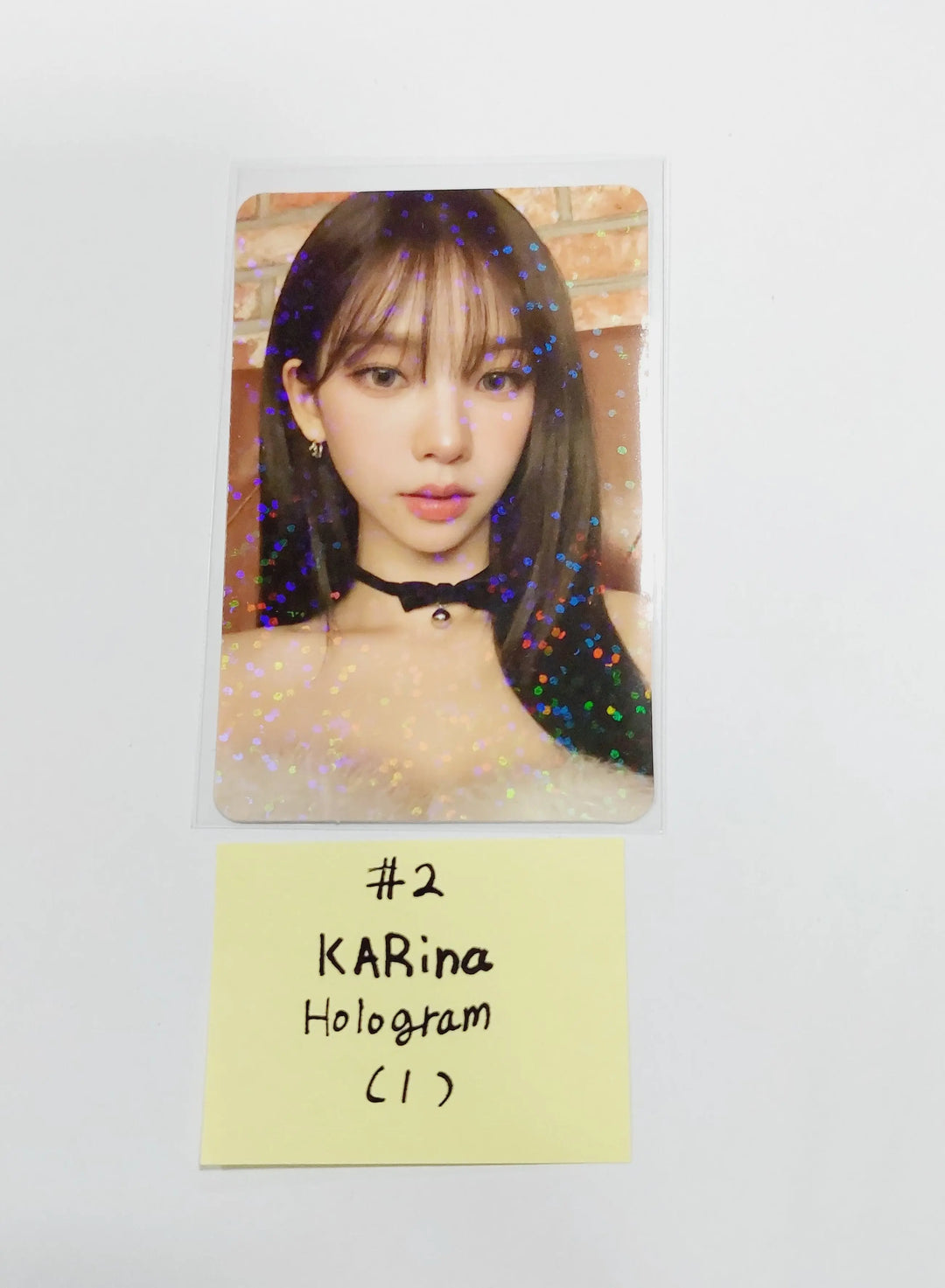 Aespa "2022 Pink Christmas" - Smtown &amp; Store Random Pack Hologram Photocard - HALLYUSUPERSTORE