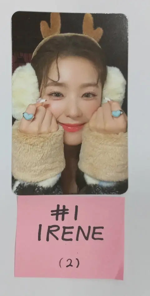 Red Velvet "2022 Pink Christmas" - Smtown &amp; Store Random Pack Photocard - HALLYUSUPERSTORE