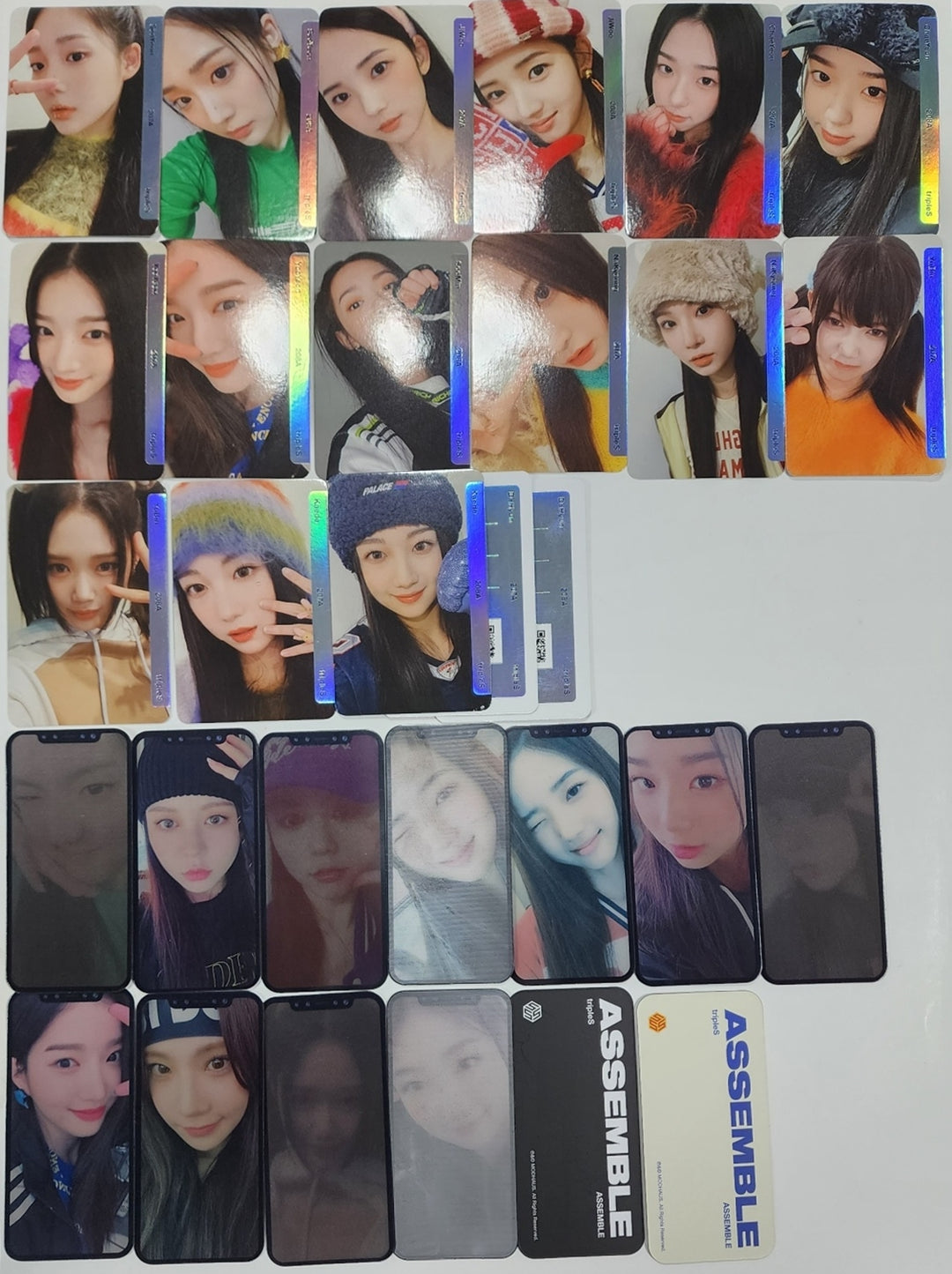 Triples "ASSEMBLE"- Official Special Class OBJEKT, Lenticular Photocard - HALLYUSUPERSTORE