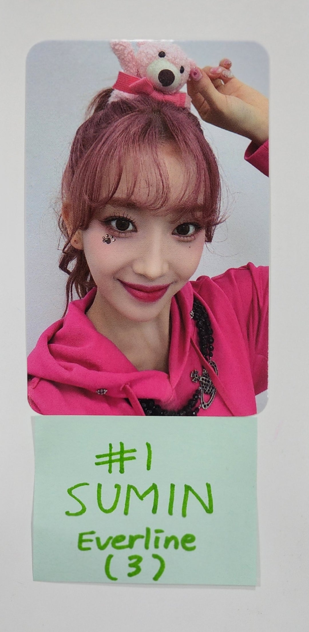 StayC "Teddy Bear" - Everline Pre-Order Benefit Photocard - HALLYUSUPERSTORE