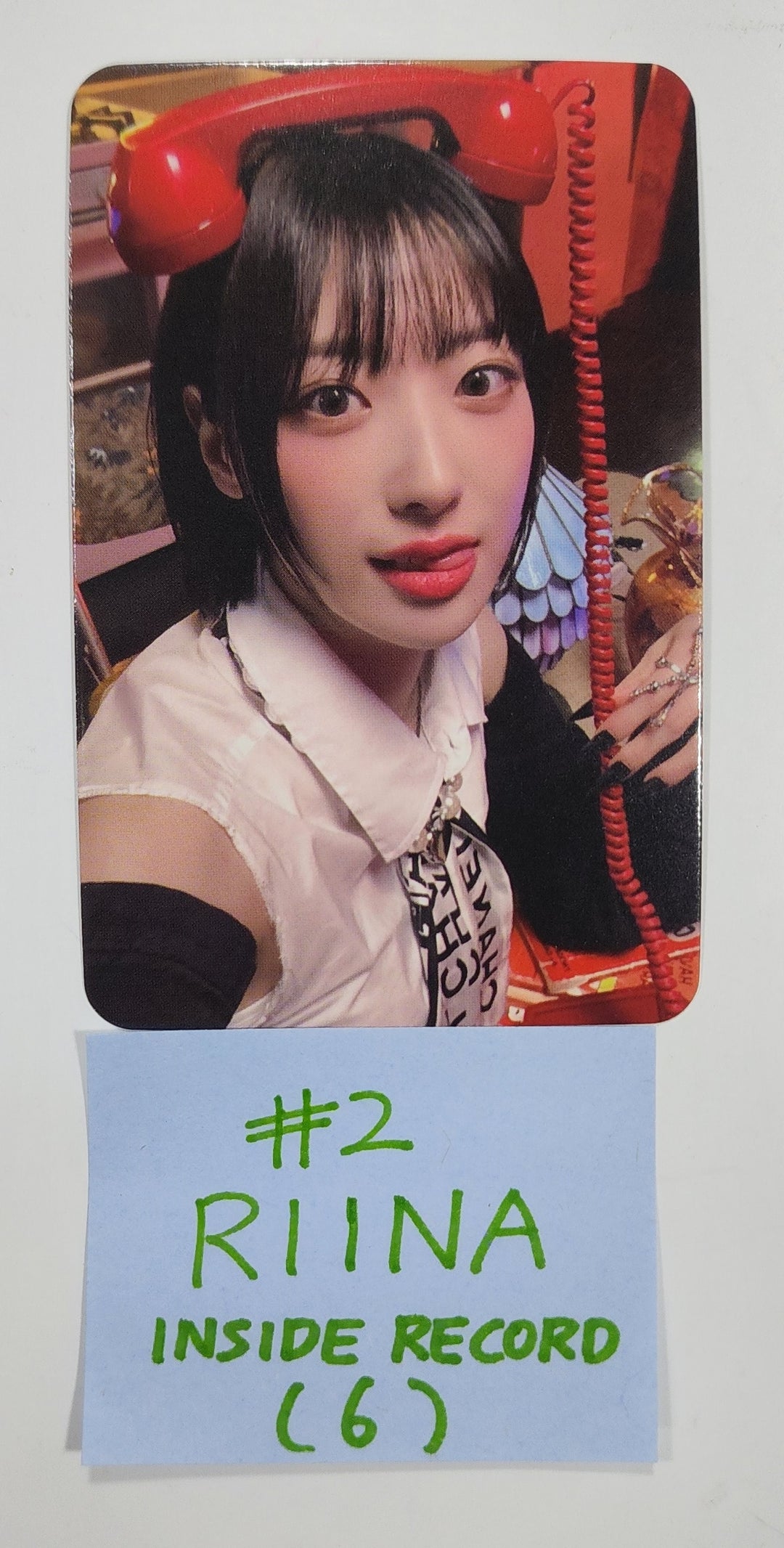 H1-KEY "Rose Blossom" Mini 1st - Inside Record Fansign Event Photocard - HALLYUSUPERSTORE