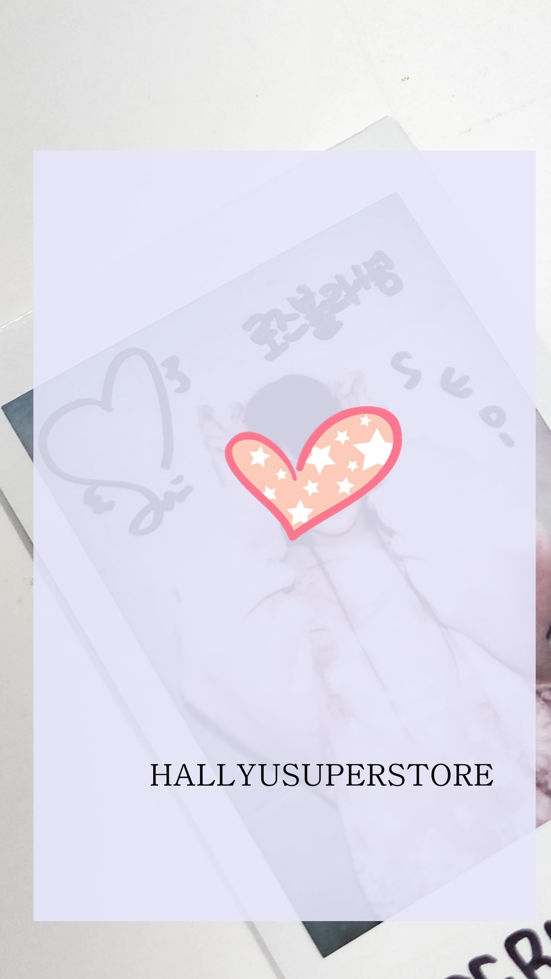 SEOI (Of H1-KEY) "Rose Blossom" Mini 1st - Hand Autographed(Signed) Polaroid - HALLYUSUPERSTORE