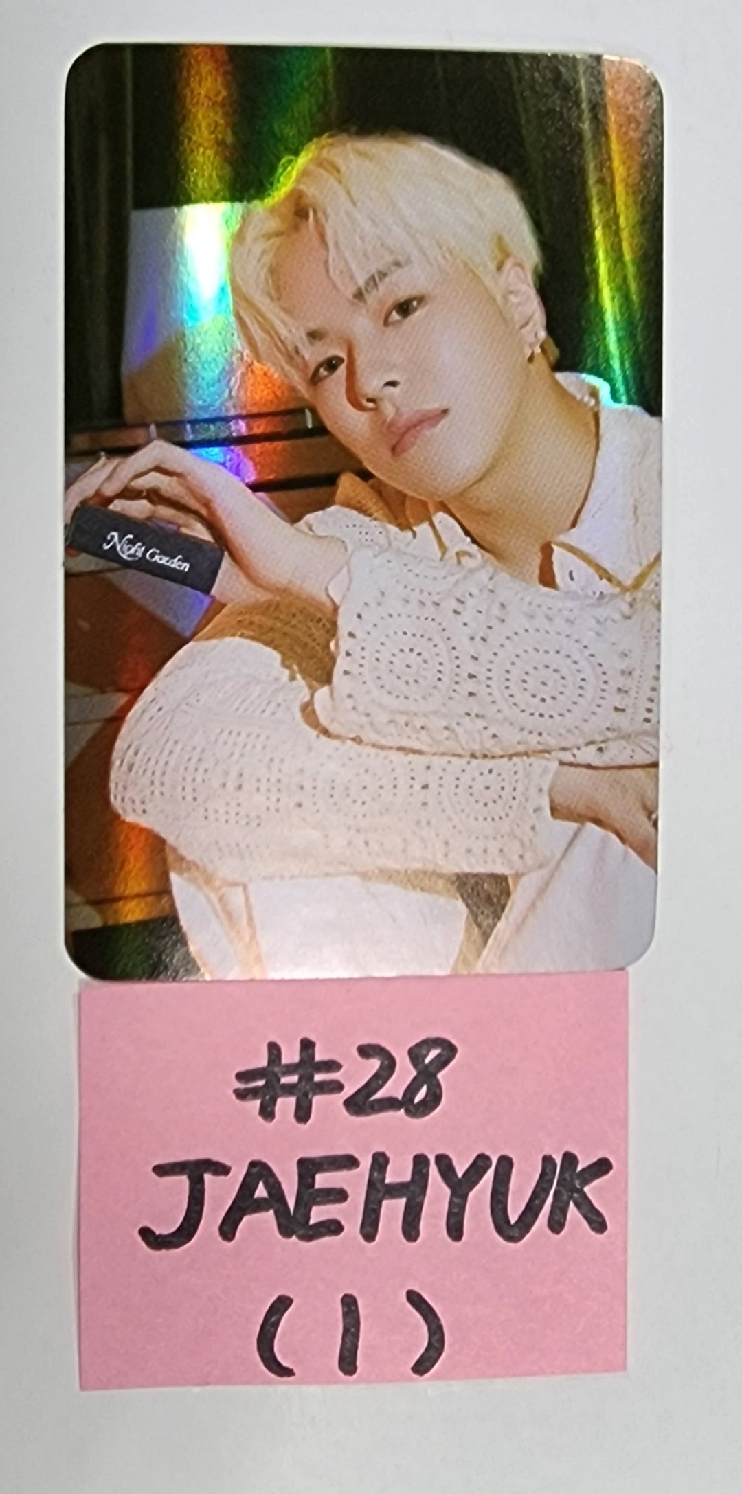 Treasure "Night Garden" - Official Trading Photocard - HALLYUSUPERSTORE