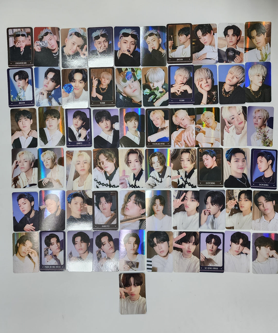 Treasure "Night Garden" - Official Trading Photocard - HALLYUSUPERSTORE
