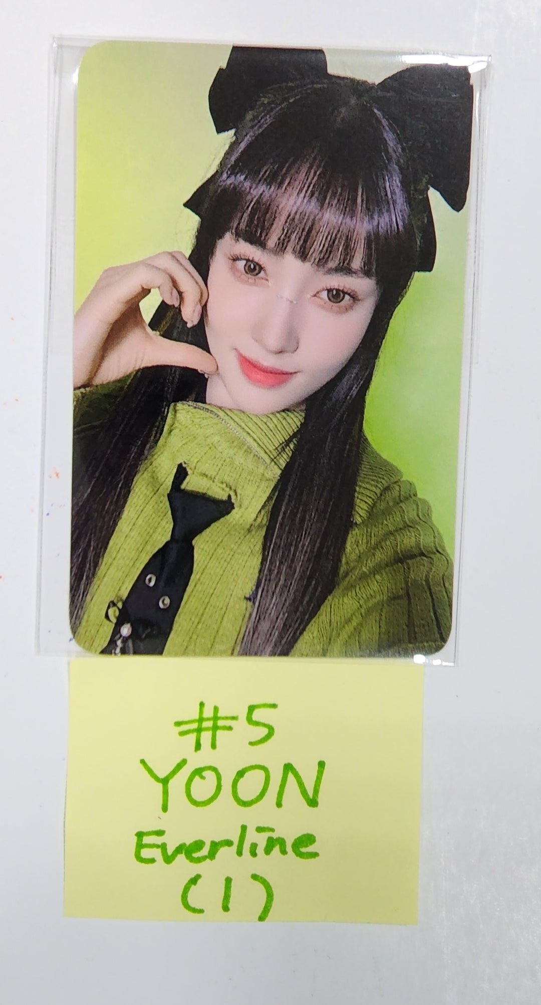 StayC "Teddy Bear" - Everline Fansign Event Photocard [Digipack Ver] - HALLYUSUPERSTORE