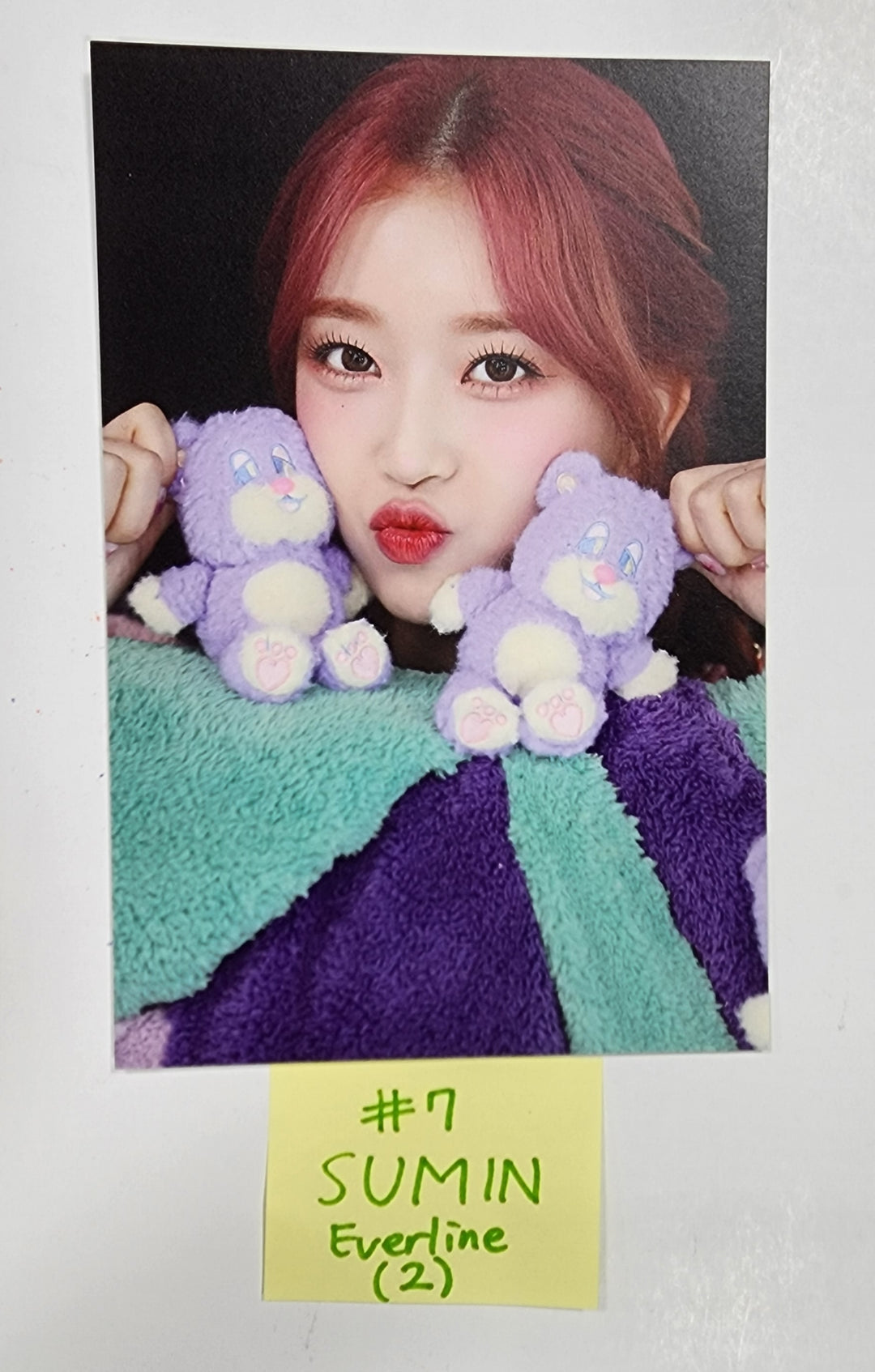 StayC "Teddy Bear" - Everline Fansign Event Photocard [Digipack Ver] - HALLYUSUPERSTORE