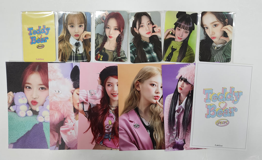 StayC "Teddy Bear" - Everline Fansign Event Photocard [Digipack Ver] - HALLYUSUPERSTORE
