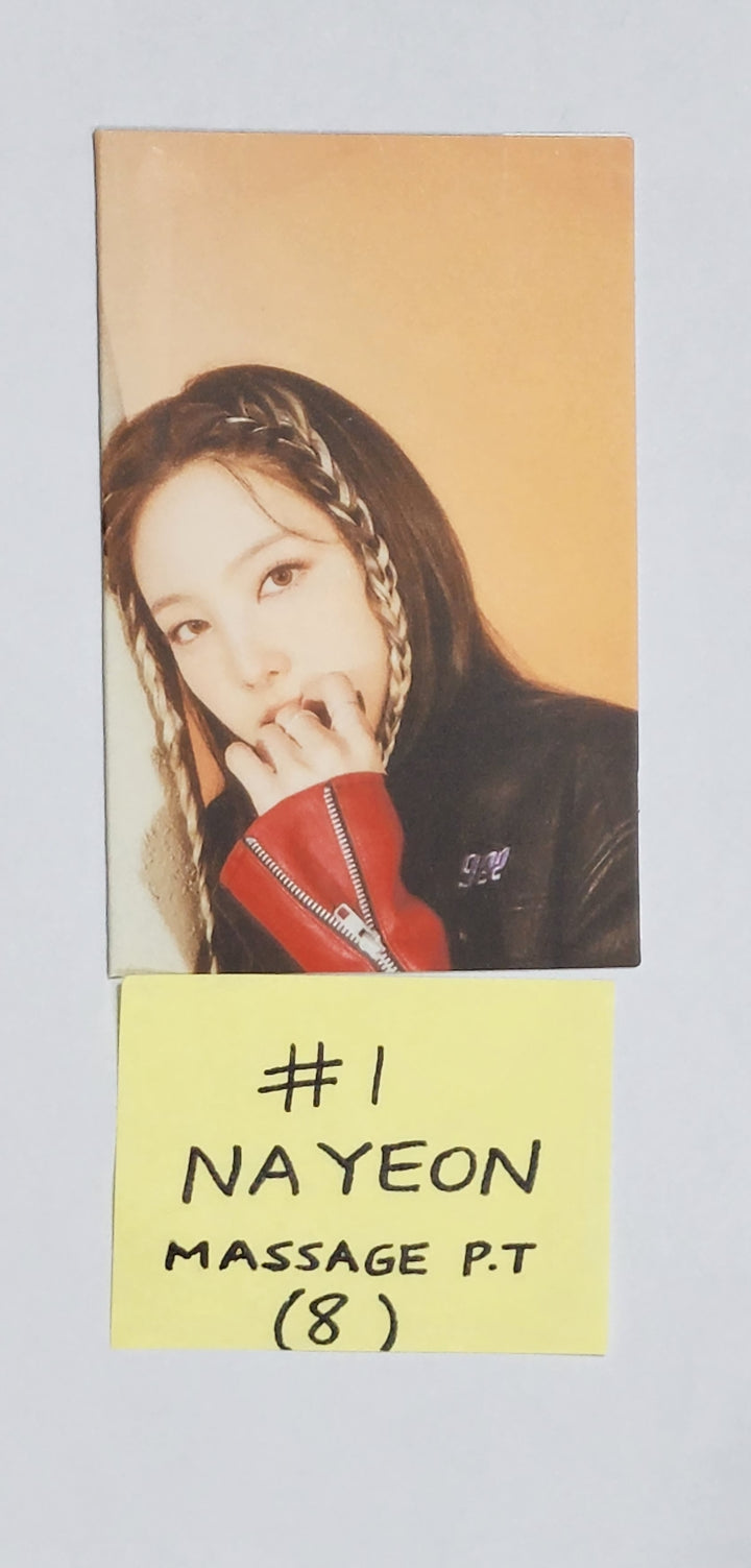 Twice "READY TO BE" - Official Message Photocard - HALLYUSUPERSTORE