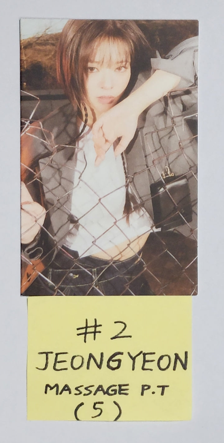 Twice "READY TO BE" - Official Message Photocard - HALLYUSUPERSTORE