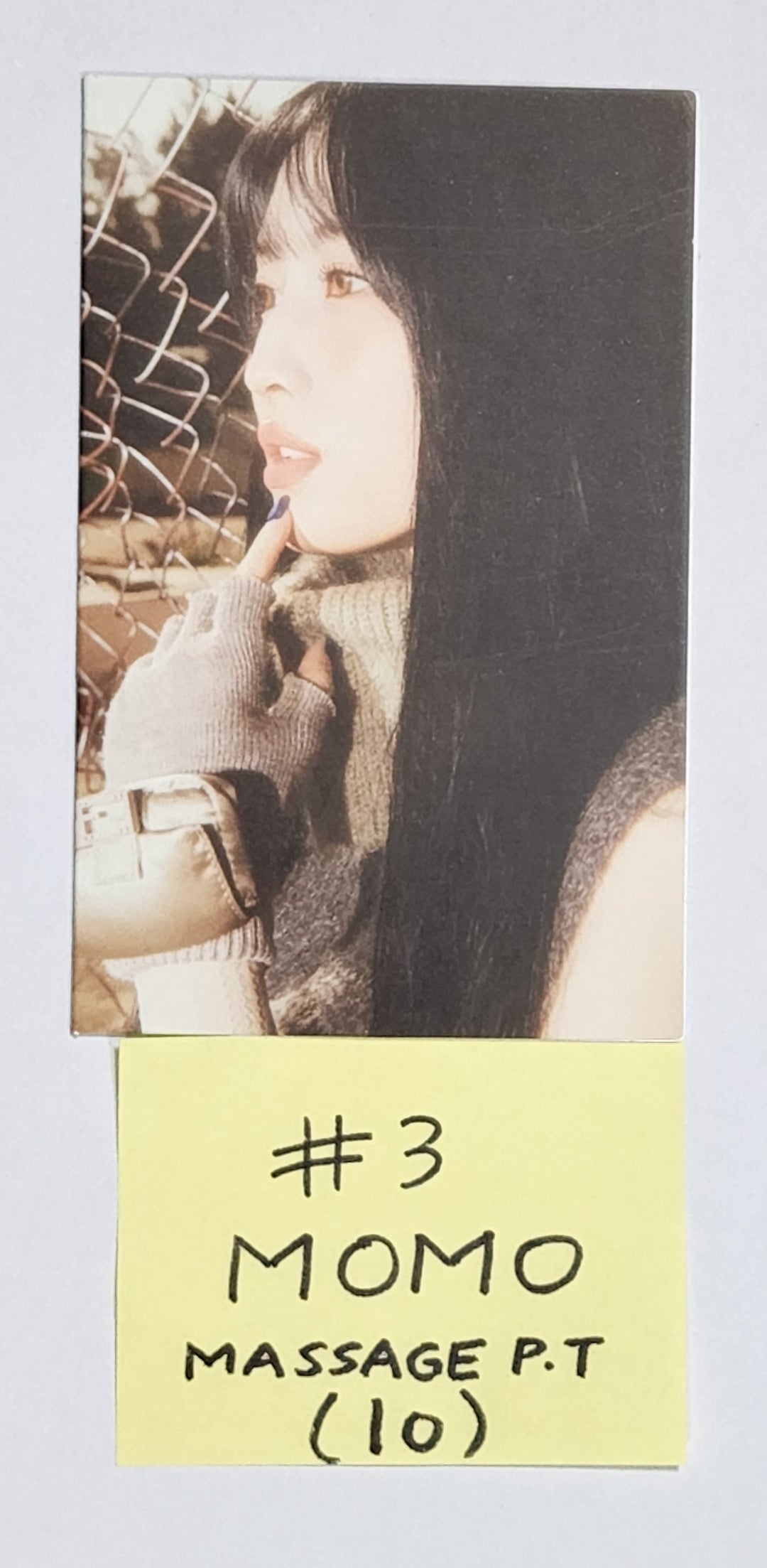 Twice "READY TO BE" - Official Message Photocard - HALLYUSUPERSTORE