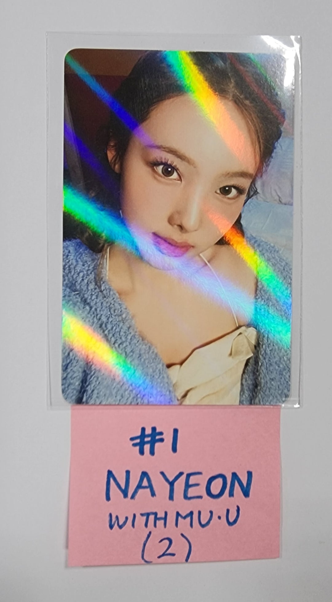 Twice "READY TO BE" - Withmuu Pre-Order Benefit Hologram Photocard [Digipack Ver] - HALLYUSUPERSTORE