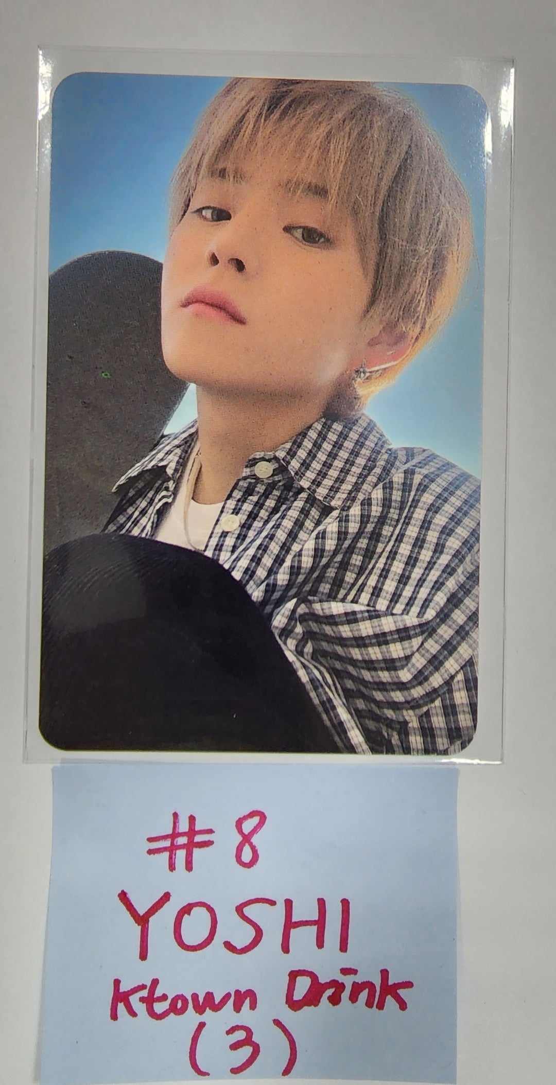 Treasure "2023 Welcoming Collection" - Ktown4U Lucky Draw &amp; Drink Event Photocard - HALLYUSUPERSTORE