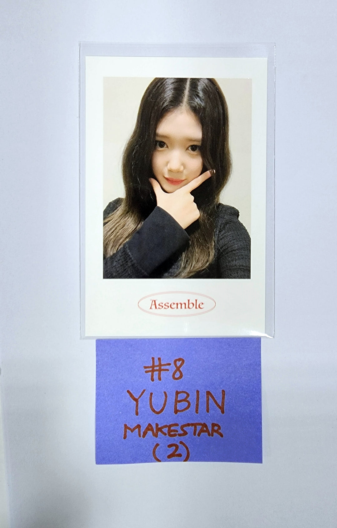 TripleS "ASSEMBLE"- Makestar Fansign Event Polaroid type Photocard - HALLYUSUPERSTORE