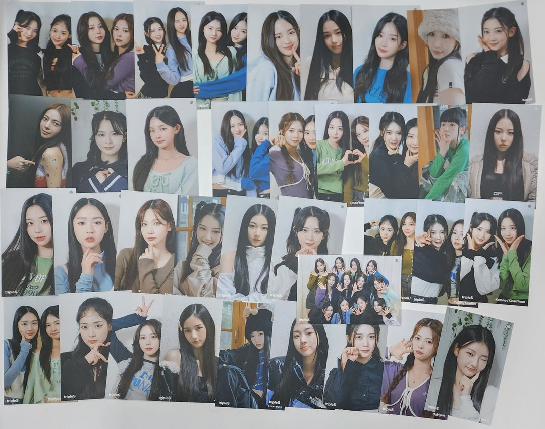 TripleS "ASSEMBLE" - Official MD [Postcard A Set, B Set, C Set] & Gotcha Event Postcard - HALLYUSUPERSTORE